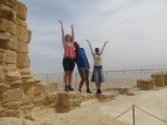 Masada - Las columnas en ruinas :D