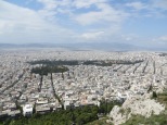 La inmensidad de Atenas vista desde el monte Lycavittos